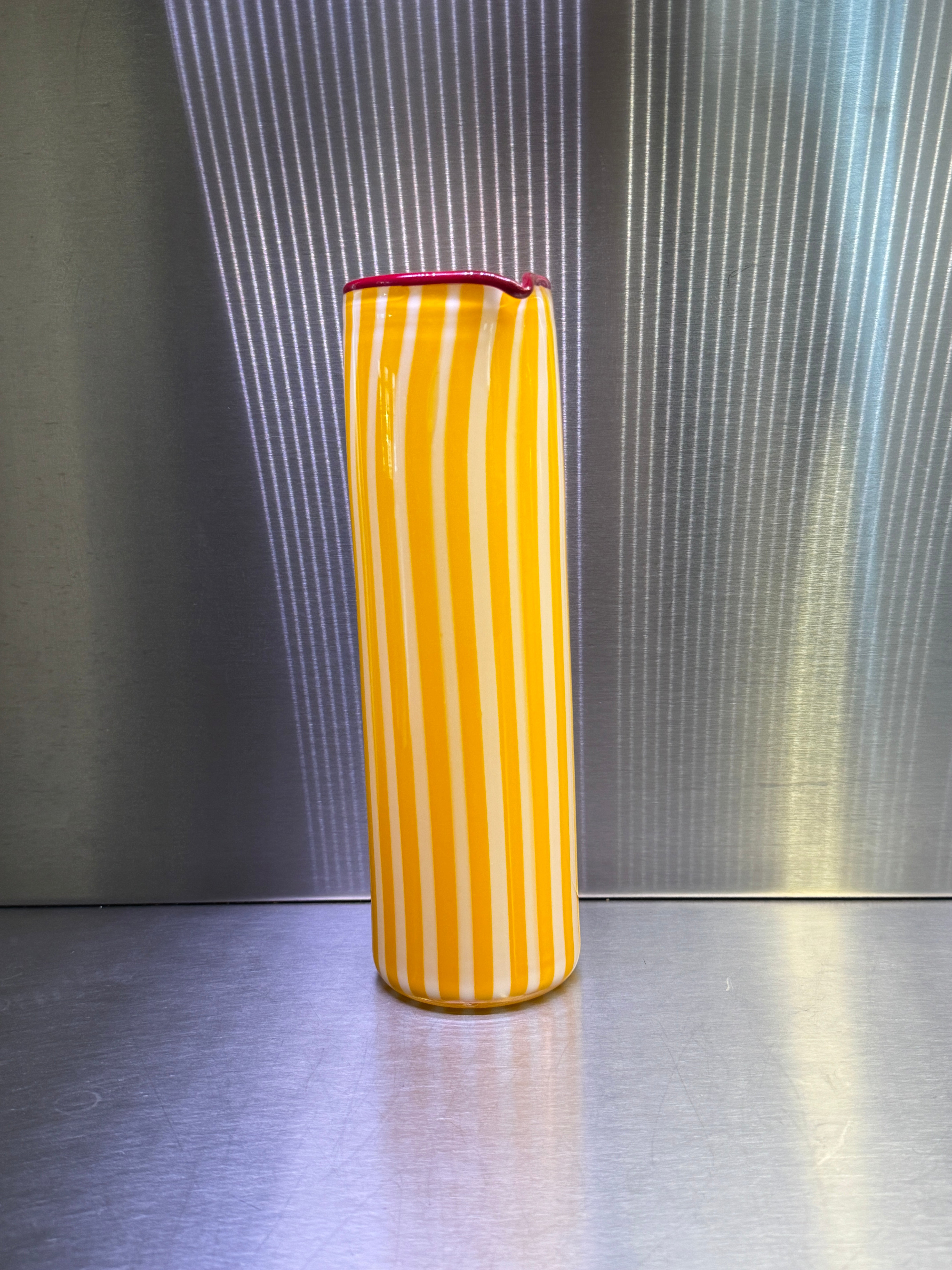Joyful Stripe Pitcher – Murano Glass by France Thierard – Maison