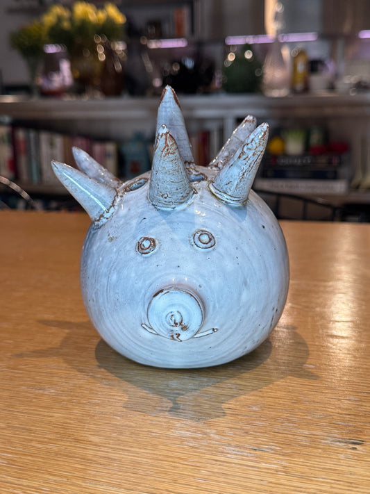 Vintage Ceramic Flower Frog – Hedgehog