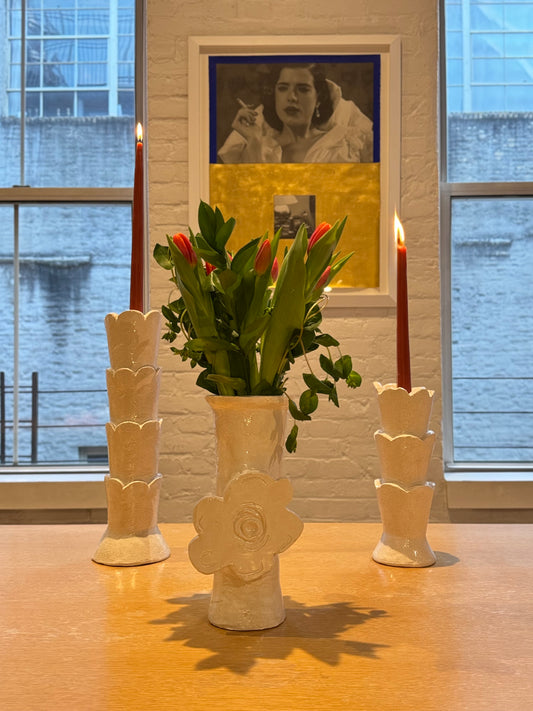 WAWW - Bela Silva Girandoles Tulip Candle Holder