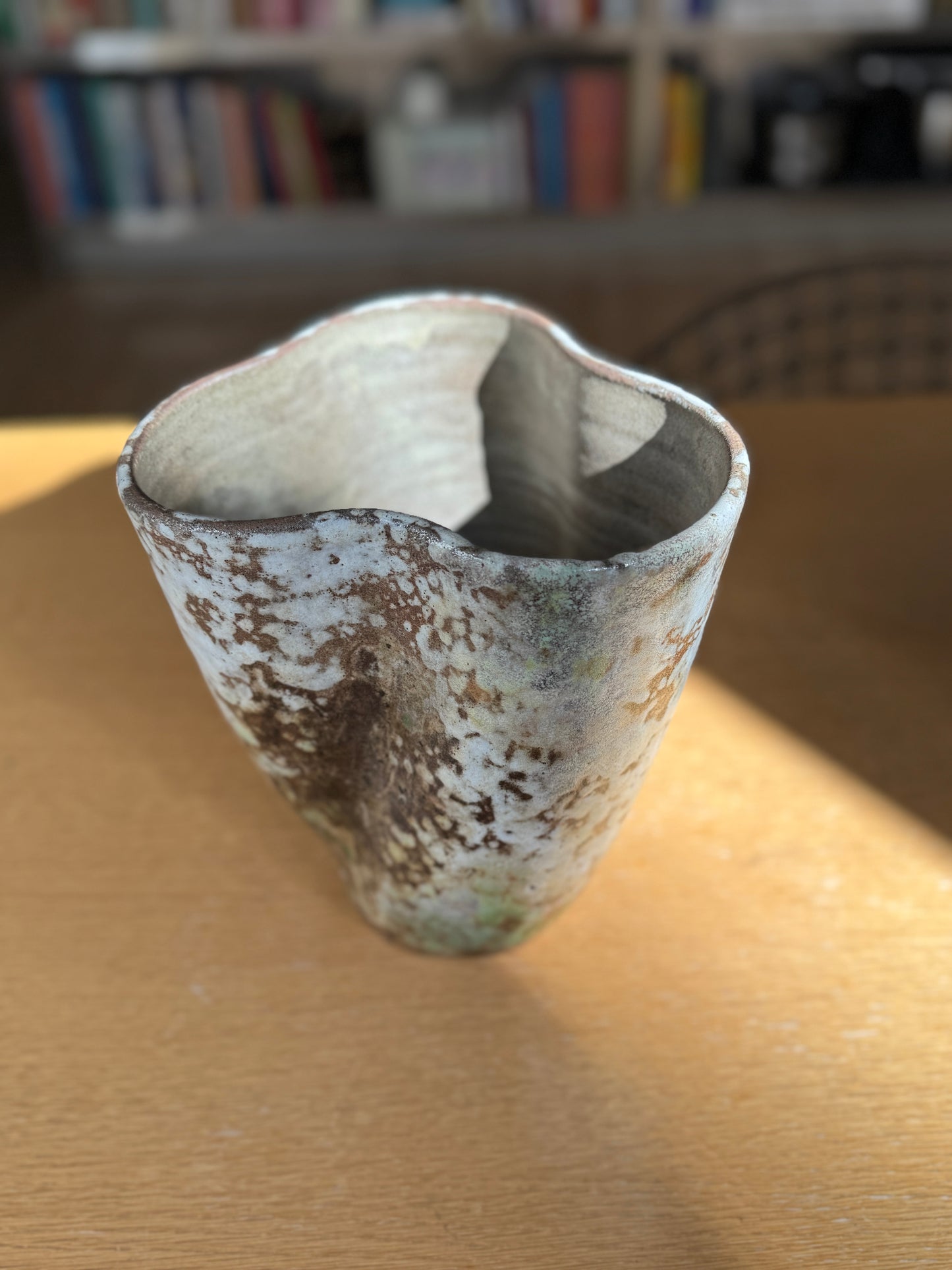 Vintage - Signed French Studio Pottery Vase, 1960s