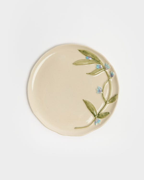 La Romaine Editions -  Floral Plates - Set of 6