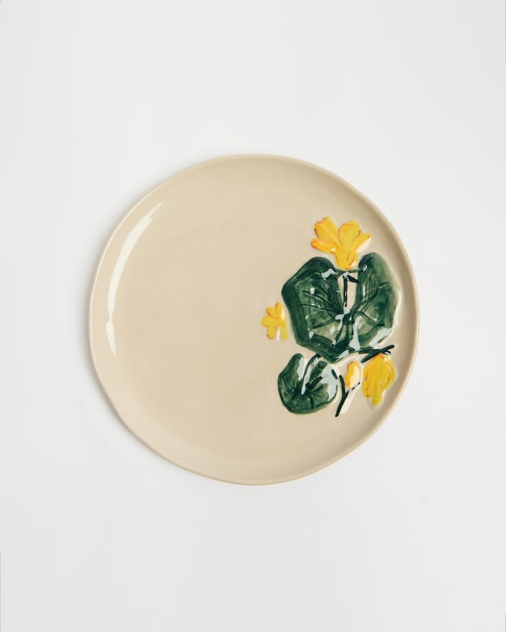La Romaine Editions -  Floral Plates - Set of 6