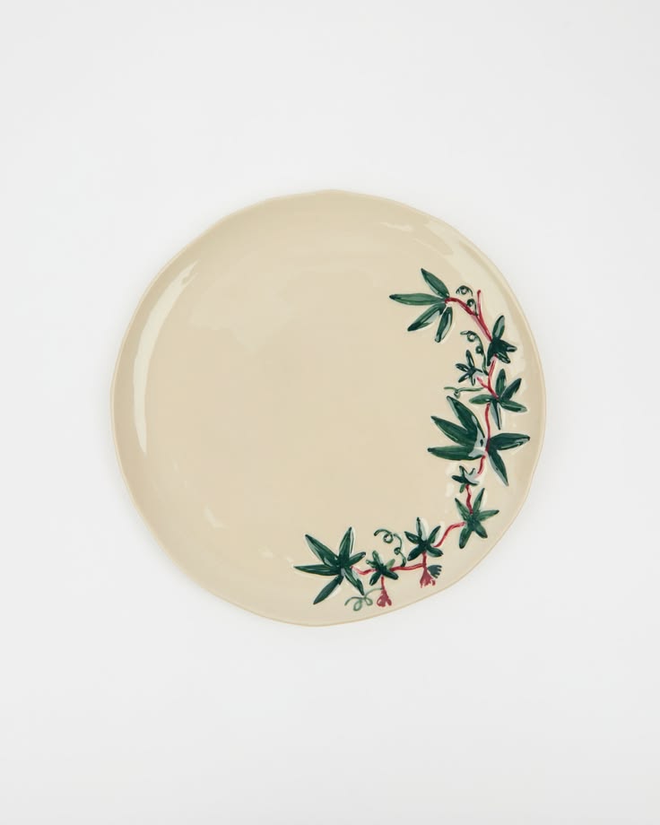 La Romaine Editions -  Floral Plates - Set of 6